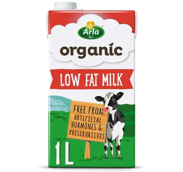 Arla Organic Milk Low Fat 1 Litre