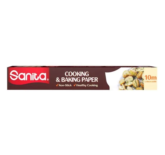 Sanita Cooking & Baking Paper Size: 30cm x 10m 1Roll hover image
